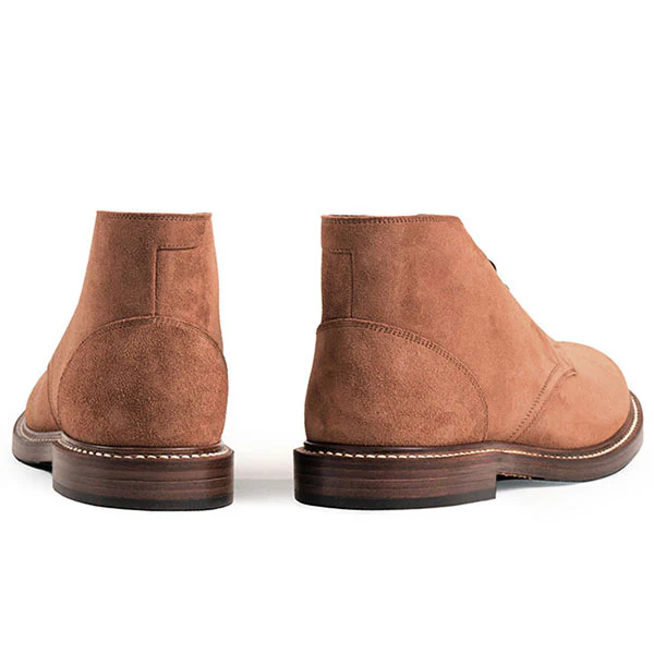 THE STEADFAST CHUKKA BOOTS / JAPANESE SUEDE / MUSTARD - Image 5
