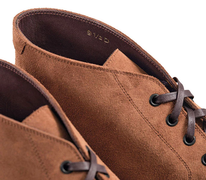 THE STEADFAST CHUKKA BOOTS / JAPANESE SUEDE / MUSTARD - Image 7