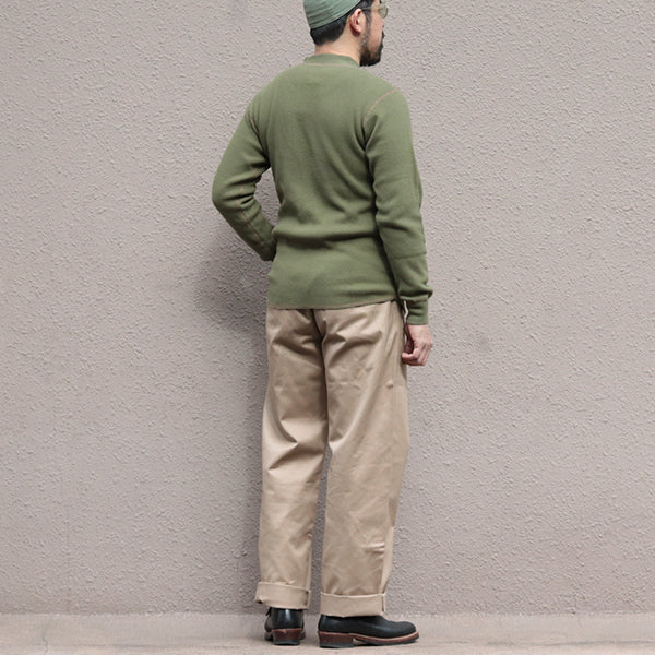 THERMAL HENLEY NECK T-SHIRT - Image 4