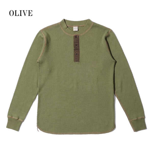 THERMAL HENLEY NECK T-SHIRT - Image 6
