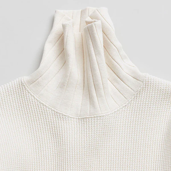 TURTLE NECK SHIRT BIG WAFFLE - Image 3