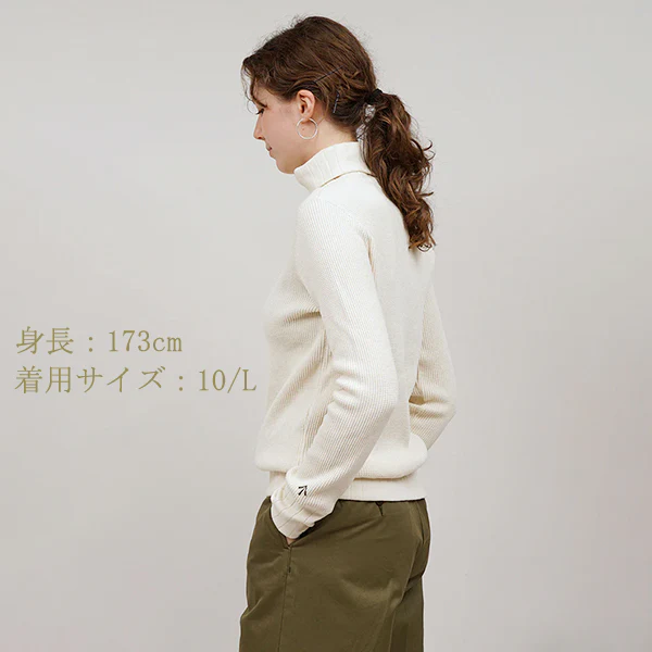 TURTLE NECK SHIRT BIG WAFFLE - Image 5