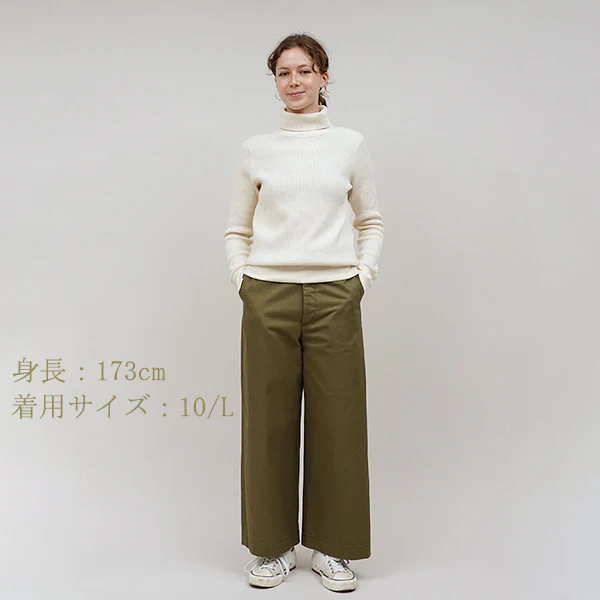 TURTLE NECK SHIRT BIG WAFFLE - Image 6