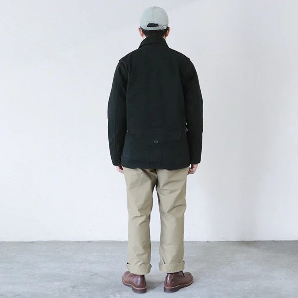 TIMBER CRUISER COAT / U.S. FOREST SERVICE / YARN-DYED BLACK - Image 11