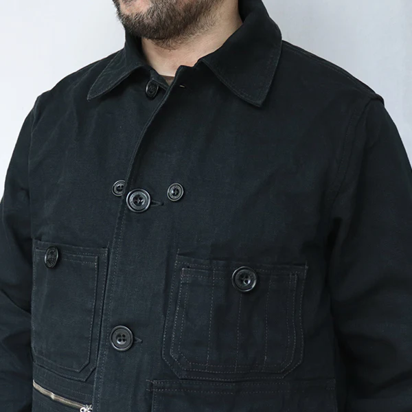TIMBER CRUISER COAT / U.S. FOREST SERVICE / YARN-DYED BLACK - Image 14