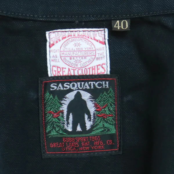 TIMBER CRUISER COAT / U.S. FOREST SERVICE / YARN-DYED BLACK - Image 20