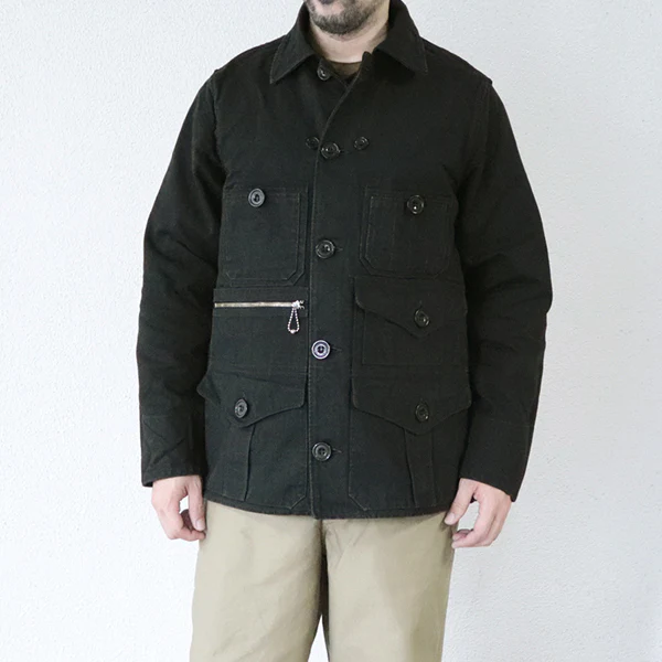 TIMBER CRUISER COAT / U.S. FOREST SERVICE / YARN-DYED BLACK - Image 8