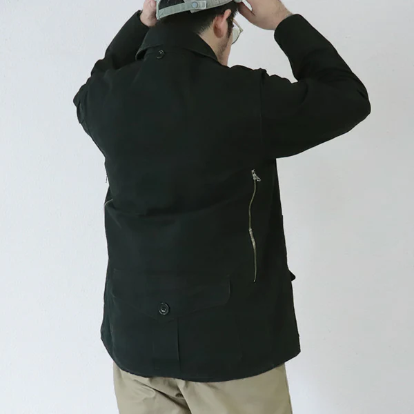 TIMBER CRUISER COAT / U.S. FOREST SERVICE / YARN-DYED BLACK - Image 9