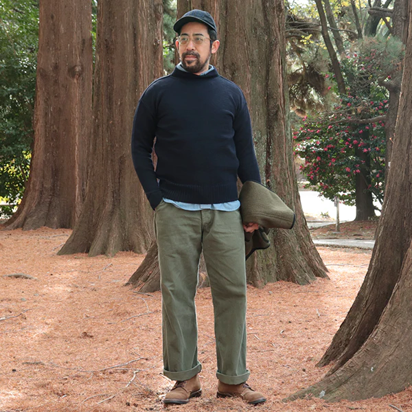 U.S. NAVY SEAMANS SWEATER / NAVY - Image 5