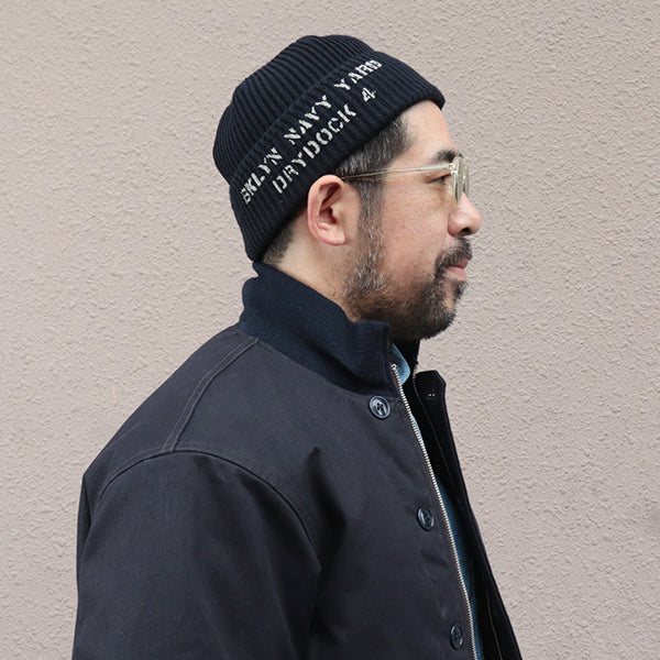 U.S. NAVY WATCH CAP / CUSTOM MODEL / NAVY - Image 10