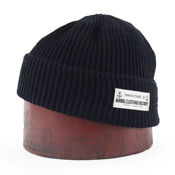 U.S. NAVY WATCH CAP / CUSTOM MODEL / NAVY - Image 3