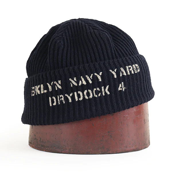 U.S. NAVY WATCH CAP / CUSTOM MODEL / NAVY - Image 4