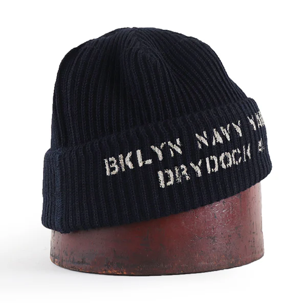 U.S. NAVY WATCH CAP / CUSTOM MODEL / NAVY - Image 5