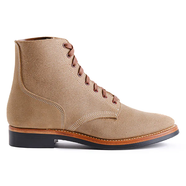 US NAVY N-1 FIELD SHOES BOONDOCKERS / HORWEEN CXL / NATURAL ROUGHOUT - Image 4