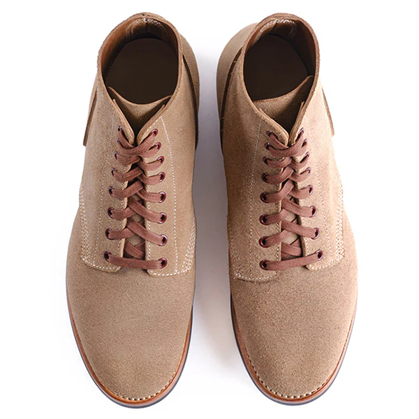 US NAVY N-1 FIELD SHOES BOONDOCKERS / HORWEEN CXL / NATURAL ROUGHOUT - Image 7