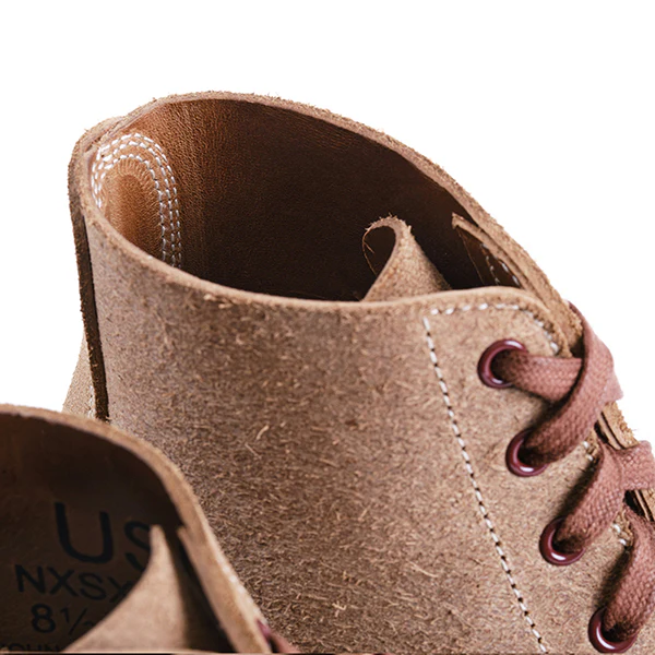 US NAVY N-1 FIELD SHOES BOONDOCKERS / HORWEEN CXL / NATURAL ROUGHOUT - Image 8