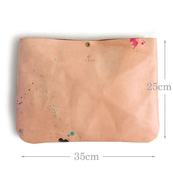 PAINT LEATHER SACOSHE / CALFSKIN - Image 3