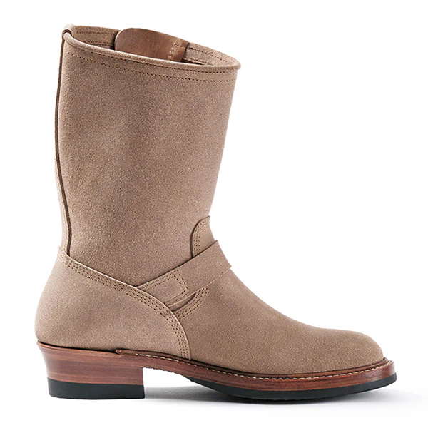 WABASH ENGINEER BOOTS / HORWEEN LEATHER CXL / NATURAL ROUGHOUT - Image 5