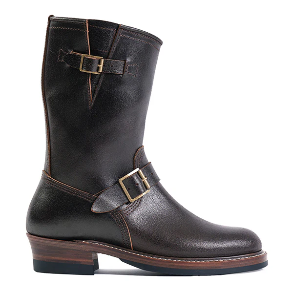 CHRISTMAS 2024 LIMITED EDITION / WABASH ENGINEER BOOTS / HORWEEN WAXED FLESH / DARK BROWN - Image 4