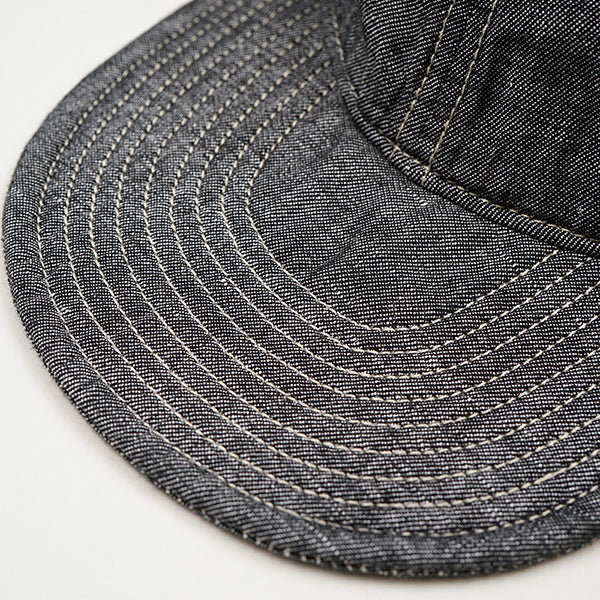 WORK CAP LINEN DENIM / INDIGO - Image 2