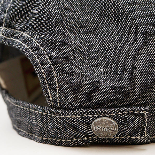 WORK CAP LINEN DENIM / INDIGO - Image 4