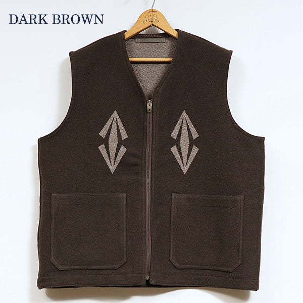 ZIP UP VEST RAG JACQUARD - Image 2