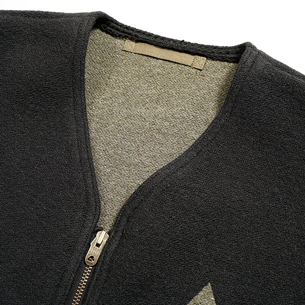 ZIP UP VEST RAG JACQUARD - Image 5
